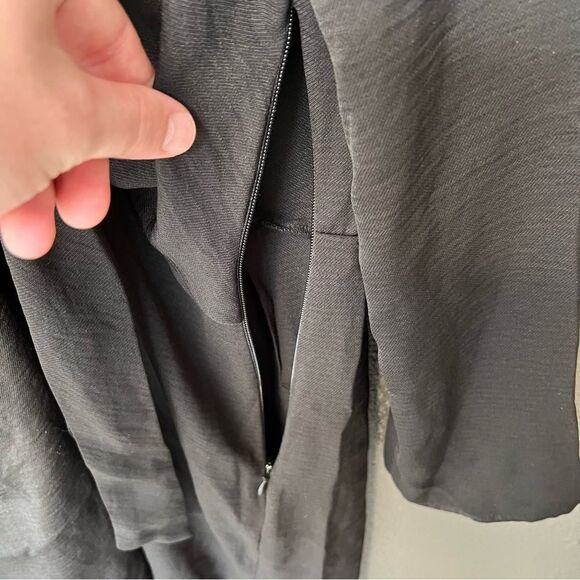 Topshop Horn Ring Mini Dress in Black | Size 8 US - Picture 10 of 11